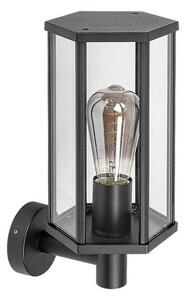 Rabalux 7239 venkovní nástěnné svítidlo Orlova 1x40W | E27 | IP44 - černá