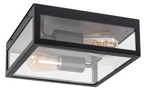 Rabalux 7070 venkovní stropní svítidlo Zaton 2x60W | E27 | IP23 - černá