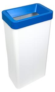 Odpadkový koš na tříděný odpad Caimi Brevetti Maxi W,85 L, modrý, papír