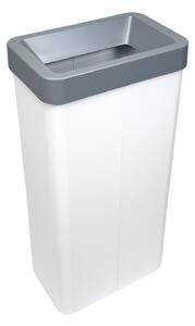 Odpadkový koš na tříděný odpad Caimi Brevetti Maxi W,85 L, šedý