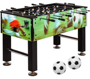 GamesPlanet® Profi fotbálek Leeds, 140x73x87 cm, sv. motiv M87077