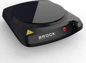 Elektrický sklokeramický vařič Brock, 1 plotýnka 18cm, 1200W, černý