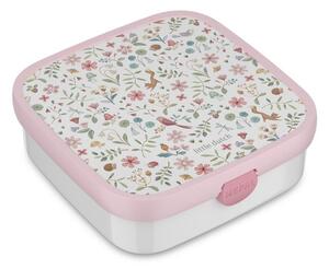 Bílý/růžový plastový dětský svačinový box Fairy Wonders by Little Dutch – Mepal