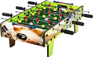 GamesPlanet® 70124 Mini stolní fotbálek s nožičkami, 70 x 37 x 25 cm, potisk