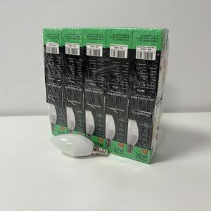 V-TAC Mléčná LED svíčka C37 E14 3,7W, 7+3ks zdarma, Studená bílá 6000 - 6500K