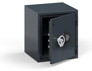 AJ Produkty Ohnivzdorný trezor PROTECT, elektronický kódový zámek, 500x440x420 mm