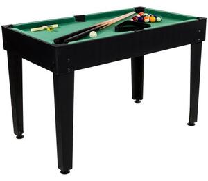GAMESPLANET® Multifunkční herní stůl 15 v 1, černý