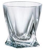 Bohemia Crystal Quadro sklenice na pálenku 2K936/0/99A44/055ml ( set p