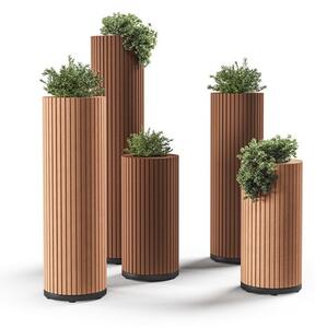 NARBUTAS - Akustický sloup PARTHOS s prostorem pro květináč