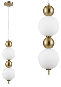 Toolight Závěsné LED osvětlení Modern LHJ116-2CP kartáčované zlato