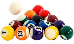 GamesPlanet® Mini kulečník pool, 92 x 52 x 19 cm, černá