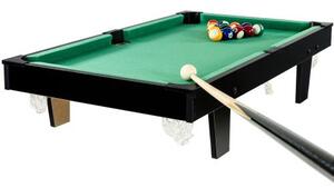 GamesPlanet® Mini kulečník pool, 92 x 52 x 19 cm, černá