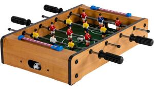 GamesPlanet® Mini stolní fotbálek, 51 x 31 x 8 cm, světlý M30637