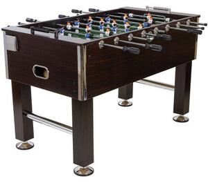 GamesPlanet® Profi fotbálek Leeds, 140 x 73 x 87 cm, hnědý