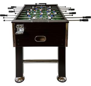 GamesPlanet® Profi fotbálek Leeds, 140 x 73 x 87 cm, hnědý