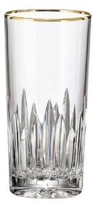 Bohemia Crystal Ručně broušené sklenice na vodu a nealko Prisma Line G