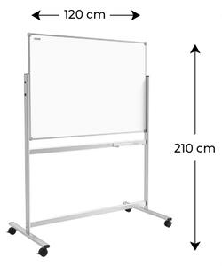 ALLboards DOUBLE TDS1212 flipchart tabule 120 x 120 cm
