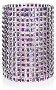 Bohemia Crystal Ručně broušená luxusní váza Queen Arabela 33cm