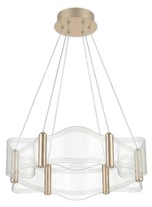 Toolight Závěsné LED osvětlení Modern G151-CP zlaté