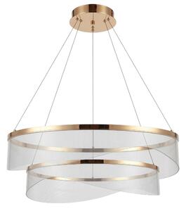 Toolight Závěsné LED osvětlení Modern Gold G146-2CP zlaté