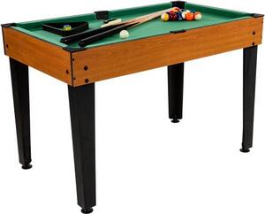 GamesPlanet® Multifunkční herní stůl 15 v 1, hnědý