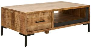 KONFERENČNÍ STOLEK, přírodní barvy, dřevo, 130/45/70 cm MID.YOU, Online Only