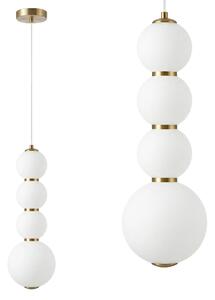 Toolight Závěsné LED osvětlení Modern LHJ114-4CP kartáčované zlato