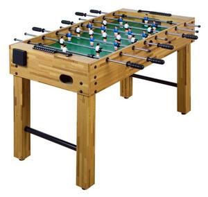 GamesPlanet® Stolní fotbálek Glasgow buk, 121 x 101 x 79 cm,1227