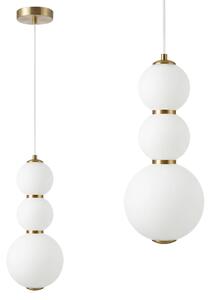Toolight Závěsné LED osvětlení Modern LHJ113-3CP kartáčované zlato
