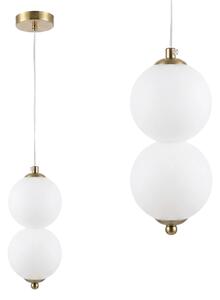 Toolight Závěsné LED osvětlení Modern LHJ117-2CP kartáčované zlato