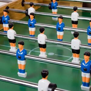 GamesPlanet® Stolní fotbálek Glasgow, 121 x 101 x 79 cm, buk