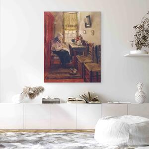 Reprodukce obrazu V domově důchodců v Zandvoortu