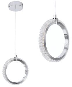 Toolight Závěsné LED osvětlení Crystal LHJ126-W chrom