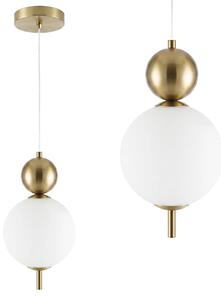Toolight Závěsné LED osvětlení Modern LHJ115-1CP kartáčované zlato