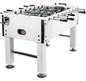 GamesPlanet® Profi fotbálek Leeds, 140 x 73 x 87 cm, bílý