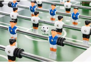 GamesPlanet® Profi fotbálek Leeds, 140 x 73 x 87 cm, bílý