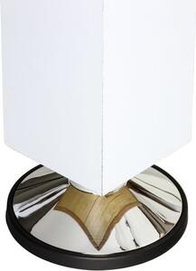 GamesPlanet® Profi fotbálek Leeds, 140 x 73 x 87 cm, bílý