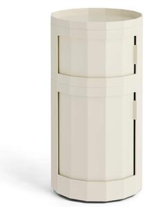 HAY Úložný stolek Facet Cabinet 110, eggshell