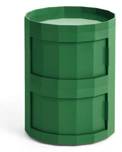 HAY Úložný stolek Facet Cabinet 20, spinach green