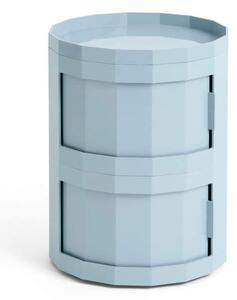 HAY Úložný stolek Facet Cabinet 20, misty blue
