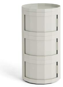 HAY Úložný stolek Facet Cabinet 30, misty grey
