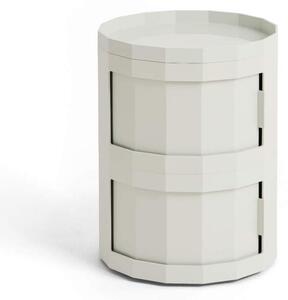 HAY Úložný stolek Facet Cabinet 20, misty grey