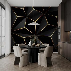 Fototapety Černý trojúhelník, Fototapety abstraktní, u72104d1 : uwalls.cz