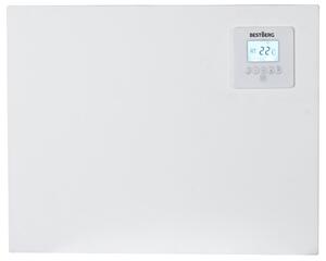 Infračervený topný panel BestBerg BIPW-425 / 425 W / do 12 m² / Wi-Fi / časovač / bílá