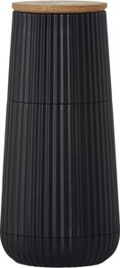 AdHoc Mlýnek na pepř/sůl, výška: 150 mm, průměr: 65 mm, černý