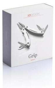 Multifunkční kleště Grip, XD Design, černo/stříbrné