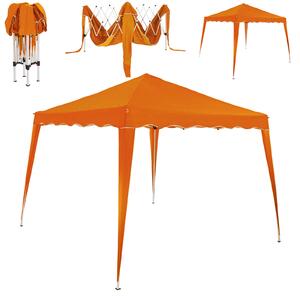 Capri Party stan 3 x 3 m oranžový UV- ochrana 50+, Casaria