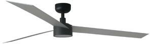 FARO CRUISER XL LED stropní ventilátor, černá s DC motorem