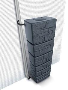 Prosperplast Sud na dešťovou vodu TOWER STONE antracit 350l