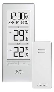 JVD Stříbrný digitální čitelný bezdrátový teploměr JVD T3348.2 ( )